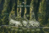 Annotated aerial masterplan of Mira Verde